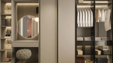 أفكار أساسية لاختيار خزانة الملابس في غرفة النوم العصرية