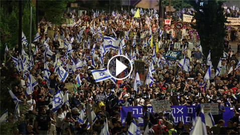 فيديو: أضخم مظاهرة بشوارع إسرائيل منذ بدء الحرب.. المطالبة برحيل نتنياهو