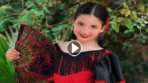 إبنة دنيا بطمة (غزل الترك) تأسر القلوب بجمالها وابتسامتها وموهبتها في الرقص.. فيديو وصور