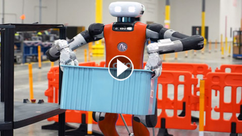 فيديو: الروبوت البشري Digit يحصل على أول وظيفة رسمية