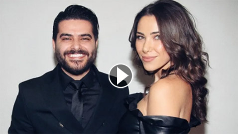 زفاف المغني السوري ناصيف زيتون والفنانة اللبنانية دانييلا رحمة 