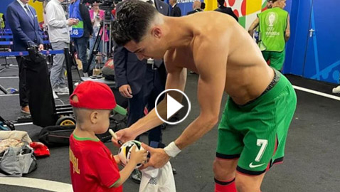 3 مواقف إنسانية لـ كريستيانو رونالدو: حقق حلم طفل مريض قبل وفاته