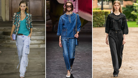 بالصور: إليكم موديلات وألوان الجينز الرائجة لصيف 2024