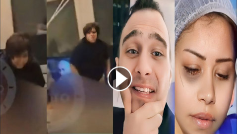 فيديو مشاجرة شيرين وطليقها! ضرب وجروح و 3 غرز وتكسير الاستديو والقبض على حسام حبيب