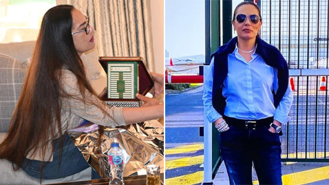 شريهان تفاجئ جمهورها بظهور جديد وتتلقى هدية تكريمية.. صور