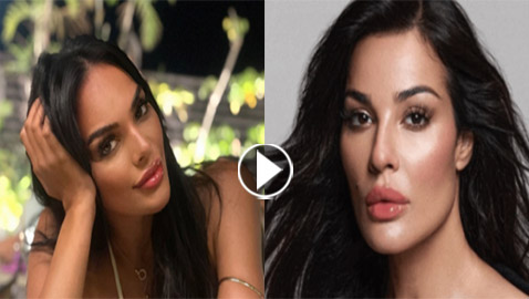 عارضة أزياء مصرية شبيهة نادين نجيم ونسخة طبق الأصل عنها.. فيديوهات وصور نور عفيفي 