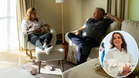 الملكة رانيا تنشر صورتها مع حفيدتها الأميرة 