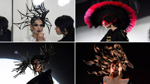 تسريحات ساحرة ضمن معرض 