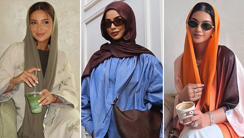 بالصور: ألوان طرحات للمحجبات تزيد البشرة السمراء جمالا وإشراقا