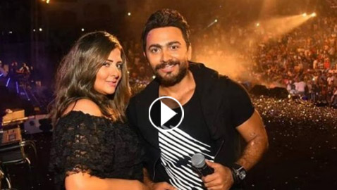 تامر حسني (ابو قلب طيب) يقبل اعتذار شذى التي هاجمته! المسامح كريم!