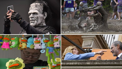 أطرف الصور لهذا الأسبوع لأبرز الأحداث من حول العالم