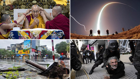 إليكم الصور الأكثر لفتا للأنظار لأحداث هذا الأسبوع من حول العالم