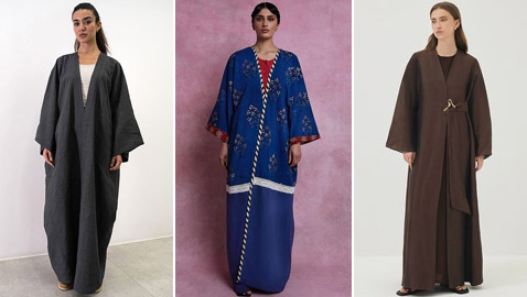 صور: نصائح لاختيار موديلات عبايات كتان كاجوال تخفي عيوب الجسم