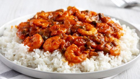 إليكم طريقة تحضير الروبيان بصلصة الطماطم الحارة