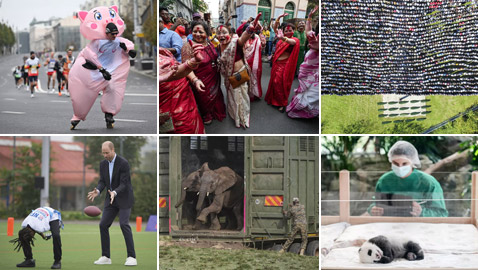 إليكم أجمل وأطرف الصور لهذا الأسبوع لأبرز أحداث العالم