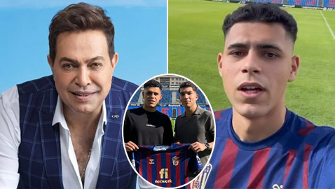 نادي كرة قدم إسباني يتعاقد مع اللاعب المصري الشاب عمر حكيم، نجل الفنان حكيم