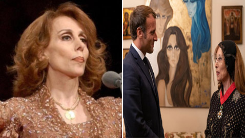 ماكرون لـ فيروز بعيدها الـ90: إلى التي تُجسَد كرامة المنطقة.. عُقبال الميَة