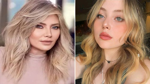 دهب سبيعي ابنة الفنانة السورية سلافة معمار نسخة عن والدتها وتضاهيها جمالا