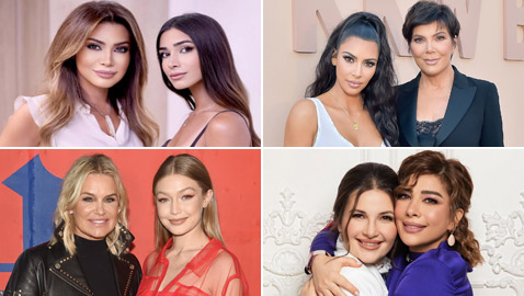 نجمات عربيات وعالميات تشاركهن بناتهن سحر الجمال والموضة