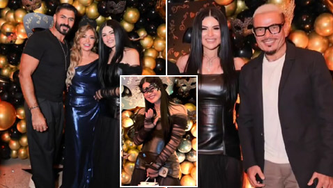 نسرين إمام تحتفل بعيد ميلادها مع نجوم الفن منهم عمرو دياب نيكول سابا وليلى علوي