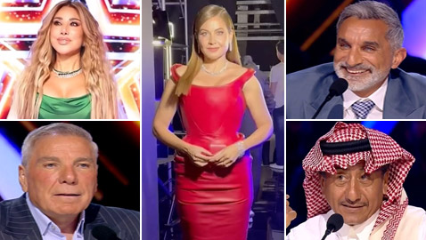 عرب جوت تالنت: باسم يوسف ونجوى كرم يتغزلان بـ ريا أبي راشد وناصر القصبي يعترف بشقاوته!