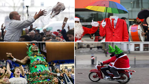 إليكم أطرف الصور لهذا الأسبوع لأبرز أحداث العالم لعيد الميلاد