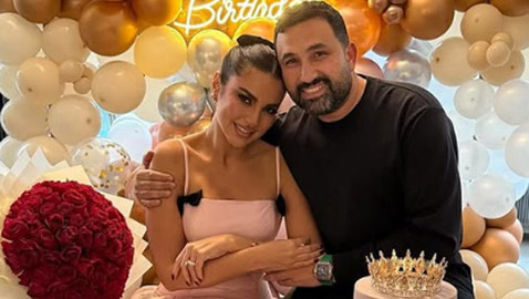 درة تحتفل بعيد ميلادها الـ 45 بإطلالة مميزة وزوجها يشاركها اللحظات الرومانسية