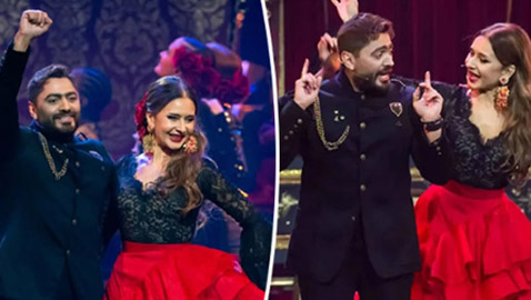 نيللي كريم تغنّي مع تامر حسني على طريقة هيفاء وهبي!