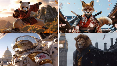 بالصور: دول العالم كما يراها الذكاء الاصطناعي