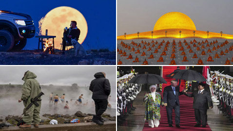 مجموعة من الصور الأكثر إثارة لأبرز أحداث العالم لهذا الأسبوع