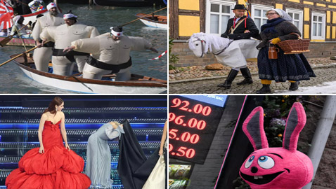 إليكم أطرف الصور لأبرز أحداث العالم لهذا الأسبوع