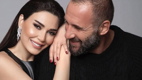 سيرين عبدالنور تطهو ملوخية في مطبخها وتصوّر حلقة خاصّة مع زوجها