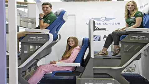 طائرات جديدة بمقاعد متراصة فوق بعضها.. قريبا (صور)