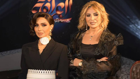 مشاجرة على الهواء بين إيناس الدغيدي وبسمة وهبة والسبب شيخ الحارة!