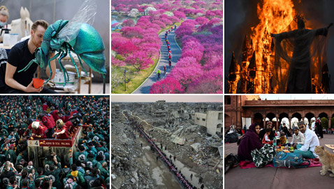 إليكم الصور الأكثر إثارة لأبرز أحداث العالم خلال الأسبوع