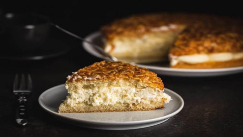 إليكم طريقة تحضير تشيز كيك الكنافة الشهي