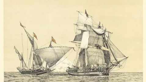 بسبب القراصنة والعثمانيين.. أنشأت أميركا سلاح البحرية