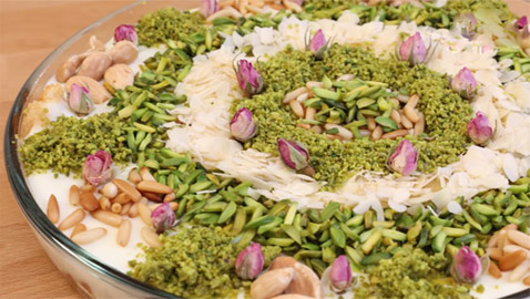 طريقة تحضير عيش السرايا الشهي والمميز لحلويات رمضان شرقية