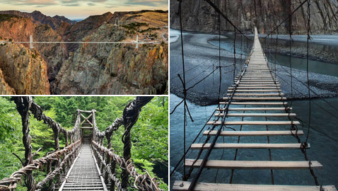 لا تراجع ولا استسلام.. جسور مرعبة ليست لأصحاب القلوب الضعيفة