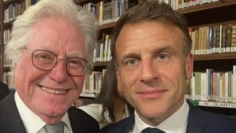 دعوة عشاء من الرئيس الفرنسي ماكرون لنجوم الفن منهم ليلى علوي، هند صبري وحسين فهمي