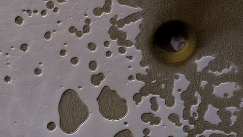 تضاريس شبيهة بـ