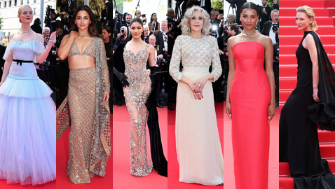 ‏صور أجمل إطلالات النجمات في ختام مهرجان كان السينمائي