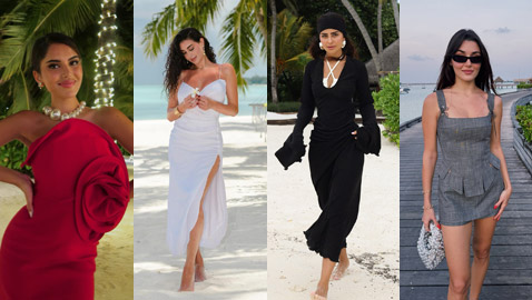 صور أجمل اللحظات مع النجمات أثناء رحلاتهن لجزر المالديف