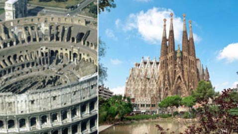 حقائق مثيرة عن آثار عالمية: معبد اغريقي اصبح مسجدا والاهرام كانت بيضاء!