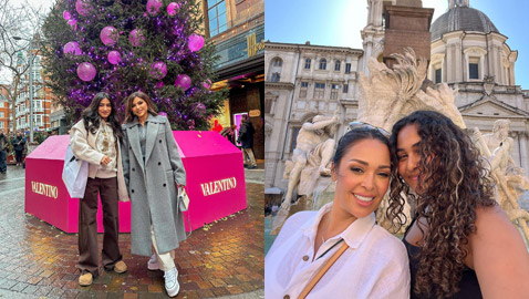 صور مرحة من رحلات نجمات مع أبنائهن وبناتهن: الإجازة أكثر متعة معهم!