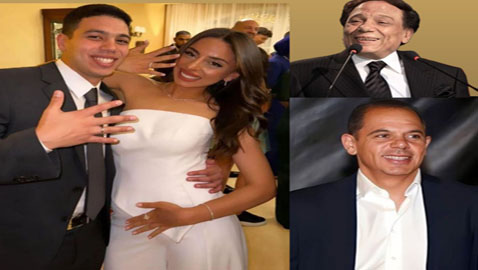 رامي عادل إمام يغنّي (بجوّز ابني) بحفل زفاف نجله على طريقة والده الزعيم قبل 27 عامًا