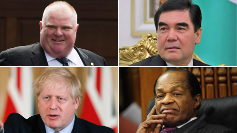 تعرفوا إلى 10 من أغرب الشخصيات السياسية والقادة والزعماء في العالم