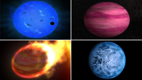 أمطار من الزجاج وساونا عملاقة.. تعرفوا على أغرب الكواكب في الكون