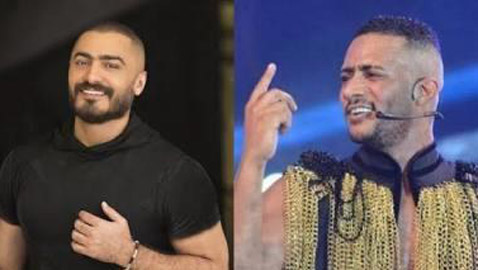 محمد رمضان يفاجئ تامر حسني ويغني له (نمبر وان)!