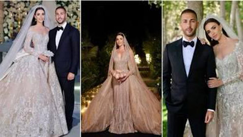 زفاف ملكي لـ سيليو إيلي صعب وزين قطامي بحضور اليسا، نانسي عجرم، وائل كفوري وبلقيس